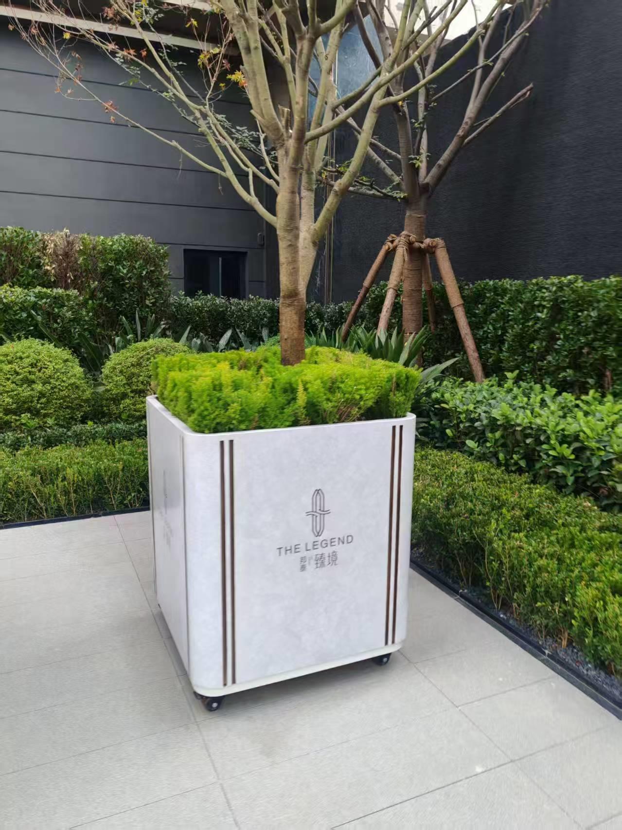 邦泰臻境项目-户外树箱应用实景